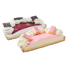 Tompouce- of monchouvlaai half